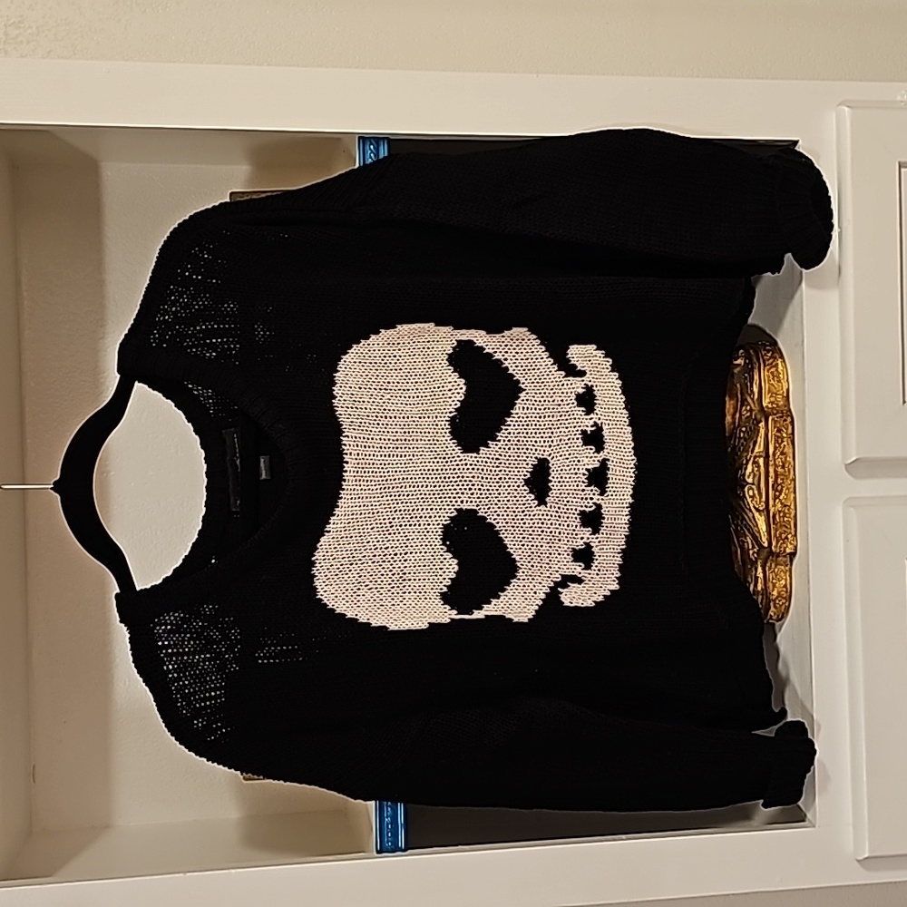 ●●VINTAGE SAVANA SKULL SWEATER●●